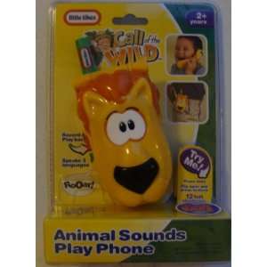   Call of the Wild Animal Sounds Play Phone Roary Lion Toys & Games
