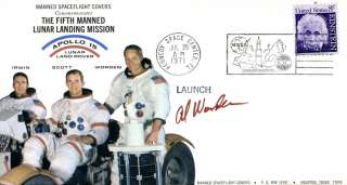 AL WORDEN: Apollo 15 Astronaut: Autographed  