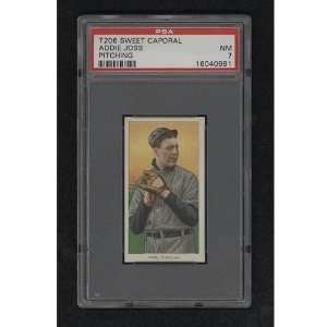   T206 Sweet Caporal Addie Joss Pitching PSA NM 7: Sports Collectibles