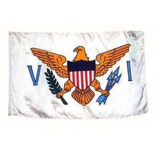  Virgin Islands Flag 4X6 Foot Nylon Patio, Lawn & Garden