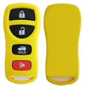 2005 05 NISSAN ALTIMA ***UNIQUE YELLOW*** 4 BUTTON REMOTE FOB CLICKER 