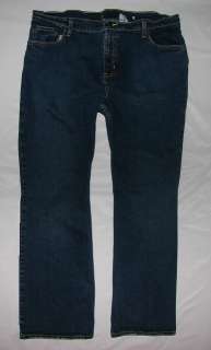 Old Navy Women Low Boot Dark Jeans Contrast Stitch 18 S  