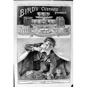 1900 Advertisement BirdS Custard Powder Bovril Edwards Harlene Hair 