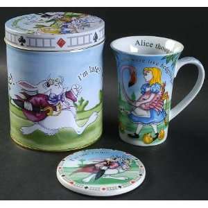  Cardew Design Alice In WonderlandS Cafe Mug & Coaster Set 