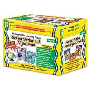   Cards Boxed Set, Nouns/Verbs/Adjectives, Grades K 12 Electronics