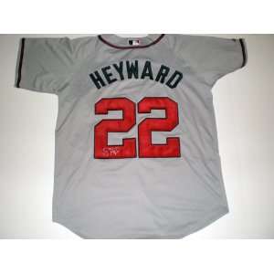  Autographed Jason Heyward Jersey   Away 