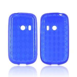  Argyle Blue Crystal Silicone Case Cover For Huawei Comet 