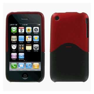  Apple iPhone 3G Red/Black Shell Cover 