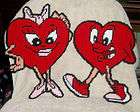 Cartoon Characters, Valentines Day items in plastic canvas store on 