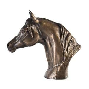  Ukm Gifts Bronze Horse Arab Stallion Banir Signed 