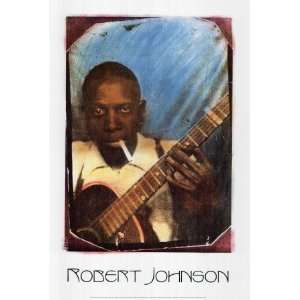  Robert Johnson   King of The Delta Blues Poster Print 