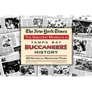  Tampa bay Buccaneers Newspaper Compilation