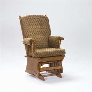  Brooks Furniture 1519AdroitMahogany Maple Post Back Glider 