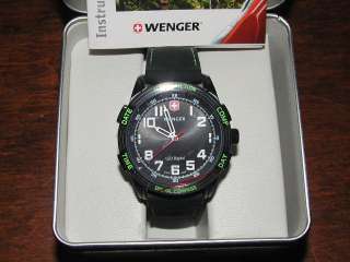 Wenger 70433 Nomad LED Digital Compass Men’s Multifunction Swiss 