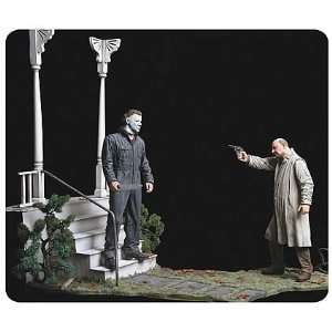   Halloween Michael Myers & Dr. Loomis Deluxe Statue Set Toys & Games