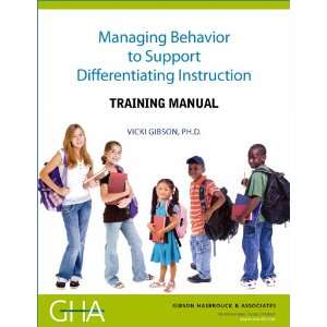   Support Differentiating Instruction Training Manual 