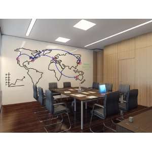  Dry Erase Surface Paint White Large 60 SQ FT: Home 