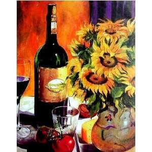  Fine Oil Painting, Still Life S068 8x10 Home 