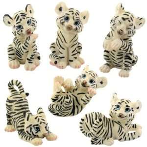  YTC SUMMIT 5480 White Tiger Cubs   Set of 6   C 18: Home 