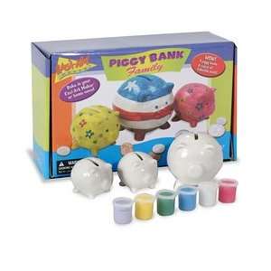  Piggy Bank Family Kit disc Toys & Games