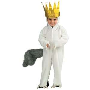  Things Are   Max Deluxe Toddler / Child Costume / White   Size Small