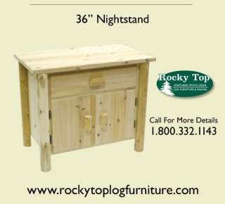 Rocky Top offers a wide variety of log furniture. Visit our store to 