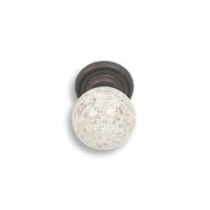  #150 CKP Brand Granite Knob Pearl White, Rustic Bronze 
