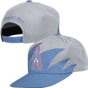  Houston Oilers Mitchell & Ness Shark Tooth Vintage Snap 