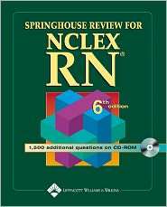 Springhouse Review for NCLEX RN, (1582558299), Lippincott Williams 