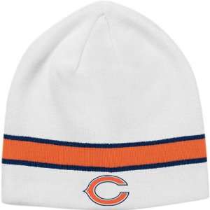  Chicago Bears White Esker Knit Hat