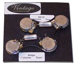 Basic Vintage Wiring Kit for Epiphone Les Paul Guitar  