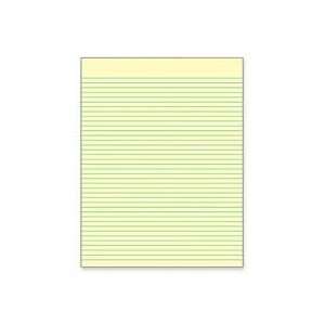 : Tops Business Forms : Glue Top Pad, Narrow Ruled, 8 1/2x11, White 