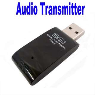 USB 2.4GHZ Wireless Audio Adapter 2 Channel 48Khz sound for 
