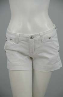 New Miss Me White Flap Pocket Rhinestone Shorts JS4481H2 27  