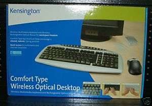 Kensington Comfort Type Wireless Optical Desktop 64355  