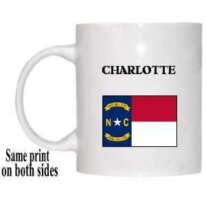    US State Flag   CHARLOTTE, North Carolina (NC) Mug 