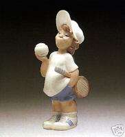 LLADRO 4966 TENNIS PLAYER PUPPET ** PERFECT **  