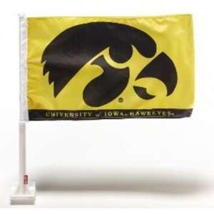   Hawk Premium 11 x 18 Two Sided Car Flags   1 Pair: Sports & Outdoors