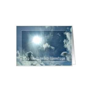 Ash Wednesday   Sun In Clouds Card