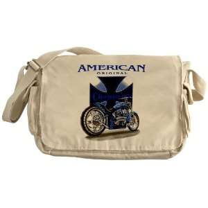   American Original Choppers Iron Cross and Motorcycle 