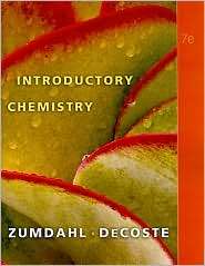 Introductory Chemistry, (0538736399), Steven S. Zumdahl, Textbooks 