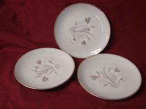   , China Dinnerware Laverne, Pattern #5810 set 3 saucer(s)  