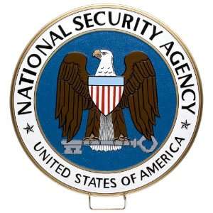    National Security Agency Wood Model Wall Plaque Toys & Games