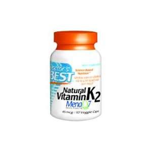  Natural Vitamin K2 MenaQ7   15 ct,(Doctors Best) Health 