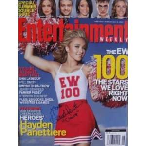  Hayden Panettiere Signed NL Entertainment Magazine COA 