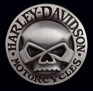 Harley Davidson Genuine Willie G BuckeZinc aluminum casting.Sculpted 