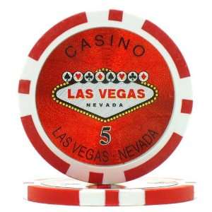  15g Clay Laser Las Vegas Chip   5