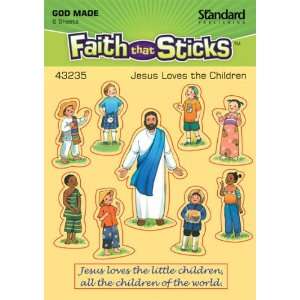  Jesus Loves the Children Faith That Sticks Toys & Games