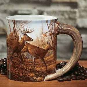  Wild Wings Sculpted Coffee Mug Pinecone: Home & Kitchen