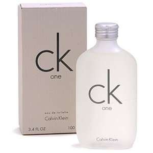  Calvin Klein ck ONE 3.4oz EDT Spray for Men and Women 